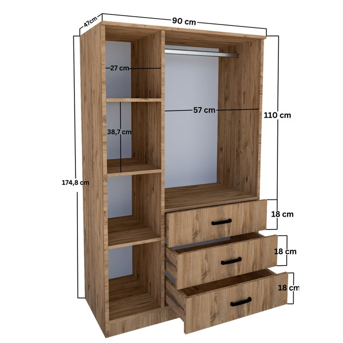 Hanah Home Easy 1600-56 Pino Atlántico